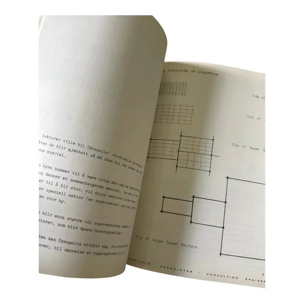 Dynapolis Byen For Fremtiden C.A. Doxiadis 1960 Oslo Architecture Norwegian READ